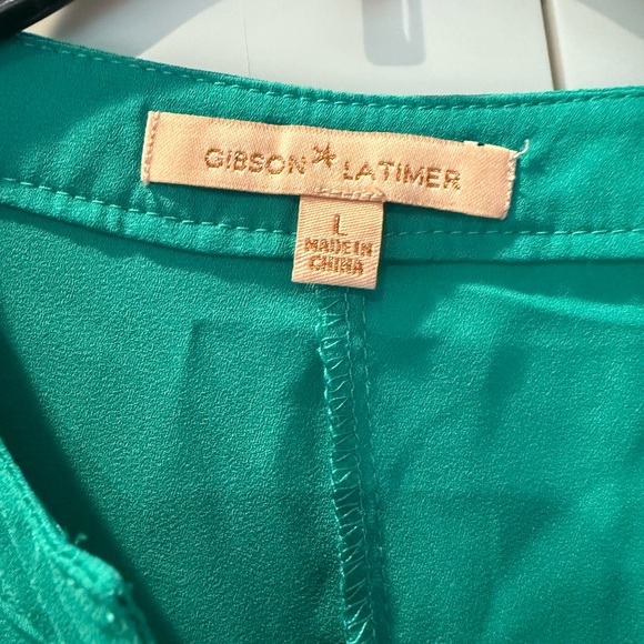 Gibson Latimer Tunic Blouse Sz L - Picture 3 of 8